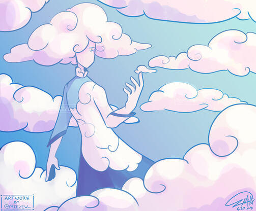 "In The Clouds"
