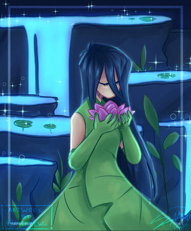 &quot;Lily Pad&quot; original from 2022